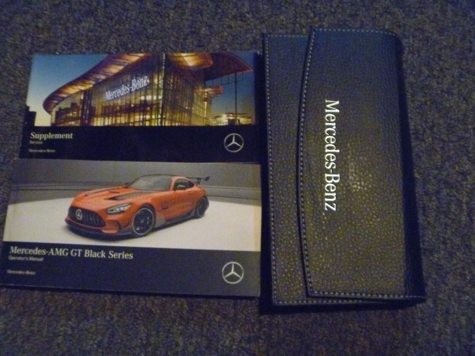 2021 Mercedes Benz AMG GT Black Series Coupe Owner Operator Manual Set 4.0L