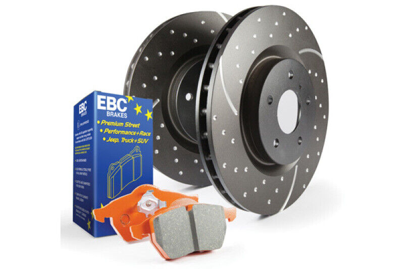 EBC Fits S8 Kits Orangestuff Pads & GD Rotors