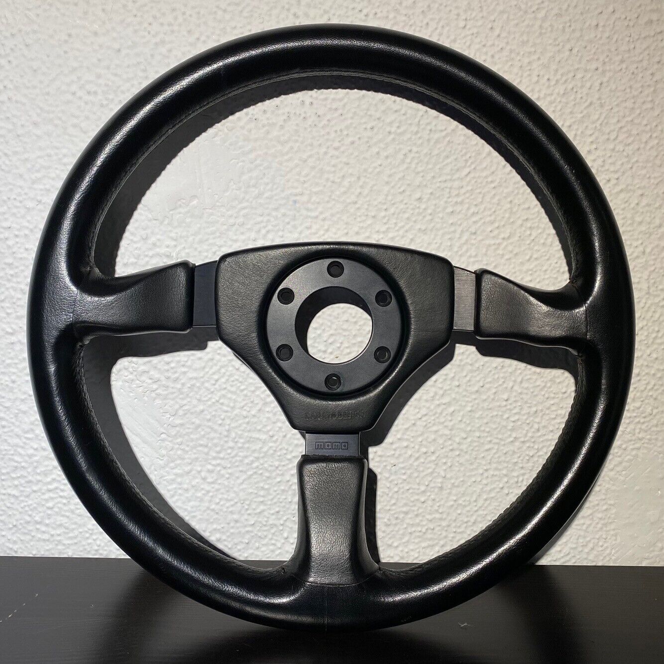 Momo Zagato Design Steering Wheel Real Leather
