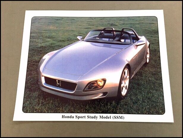 1995 Honda SSM Concept S2000 2000 Original 1-page Car Brochure Leaflet Data Card