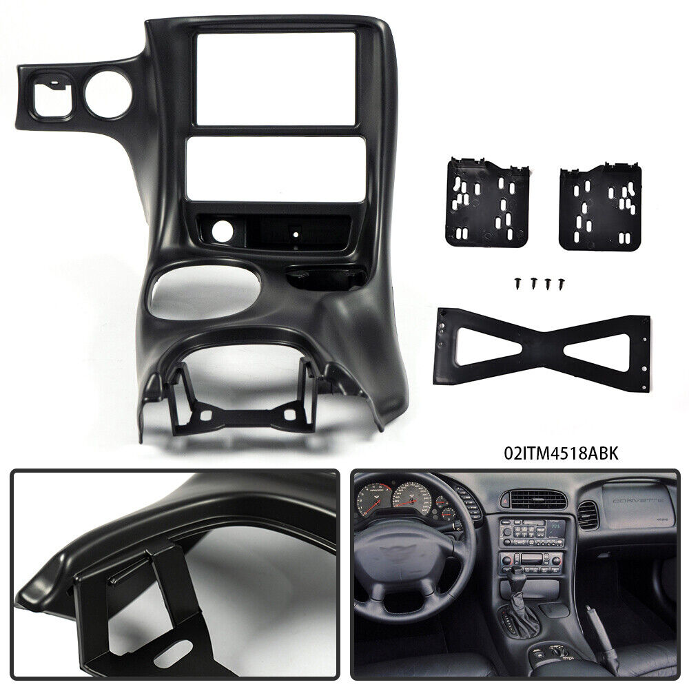 Fit For 97-04 Chevy Corvette C5 Double Din Dash Installation New Replacement Set