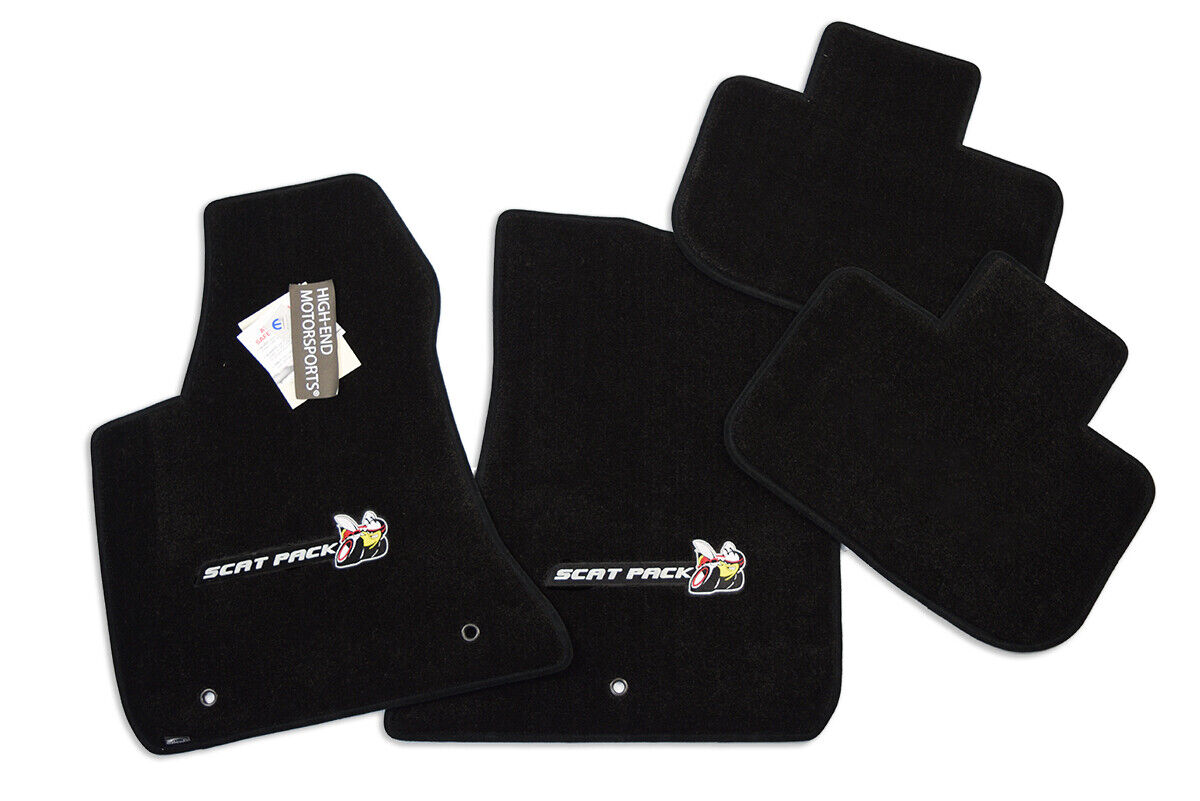 NEW Dodge Charger Scat Pack Floor Mats 4PC - Premium 32oz Quality In-Stock