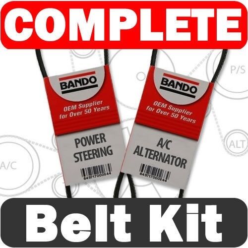 Accessory Serpentine Belt Kit For Honda Civic 1.7L  2001-2005 Alternator/AC-PS