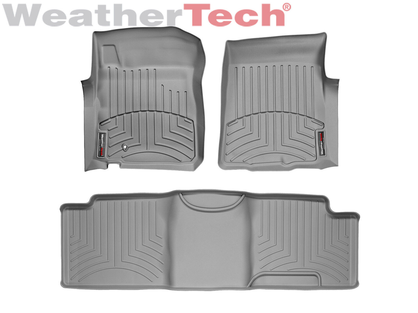 WeatherTech DigitalFit FloorLiner for Ford F-150 SuperCab - 1st/2nd Row - Grey