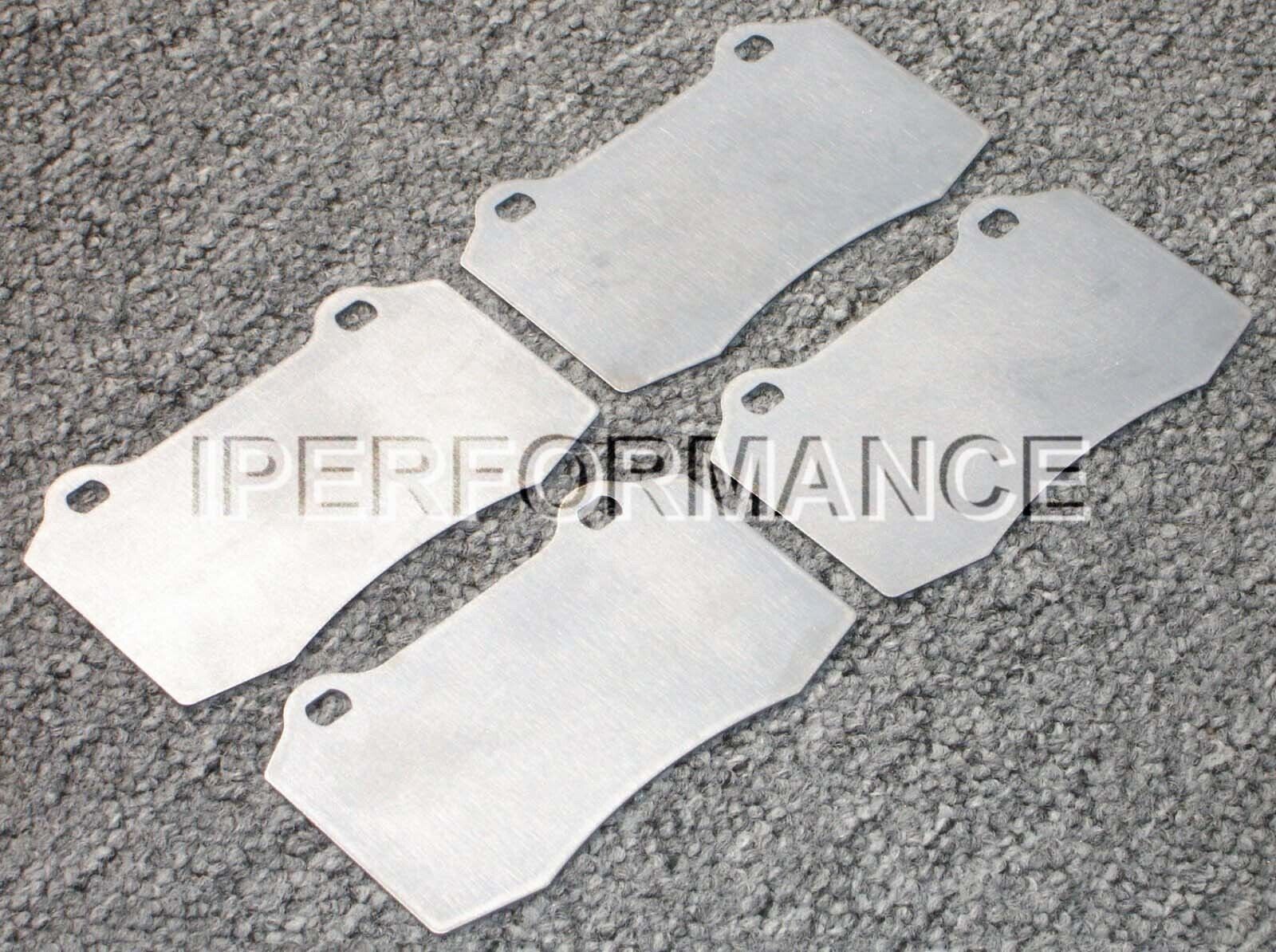 Titanium Brake Pad Shim Heat Shield Set for Dodge Magnum SRT8 Brembo 06-07 Rear