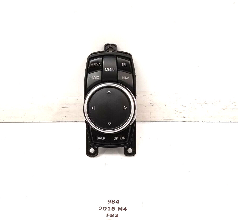✅ OEM BMW F22 F80 F82 M3 M4 M6 iDrive Navigation Controller Knob NBT NAV Button
