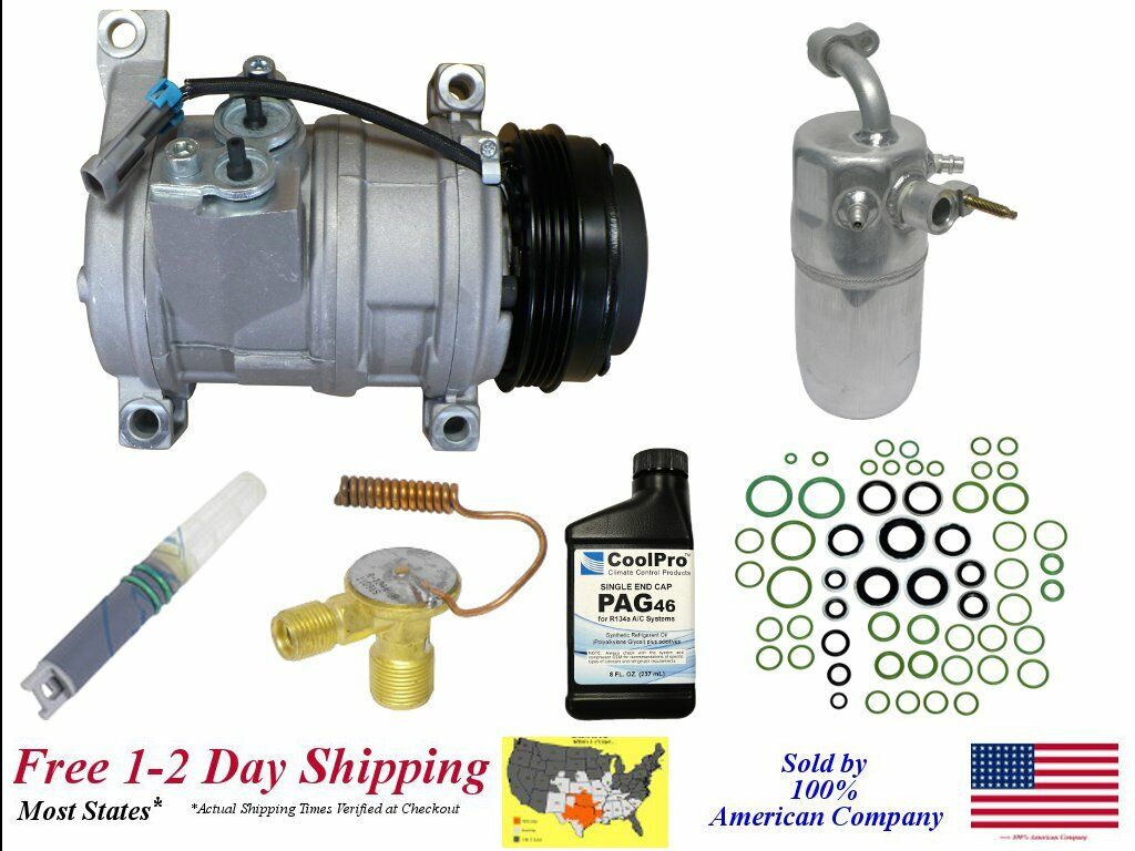 New A/C AC Compressor Kit For: 2011-2014 Chevrolet TAHOE (5.3L only)