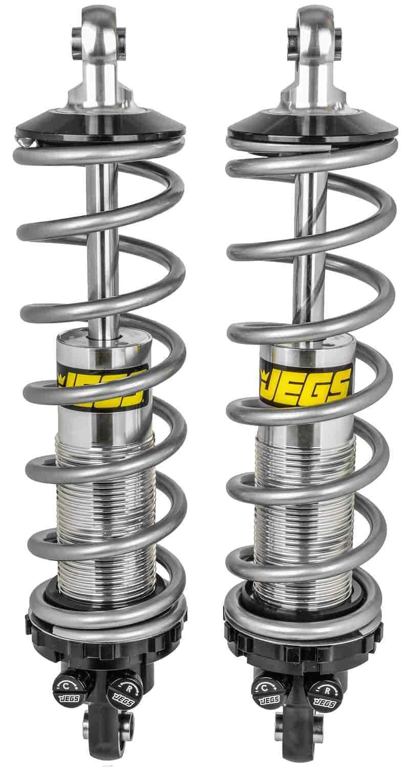 JEGS 64915K3 Double Adjustable Coil-Over Front or Rear Shocks with Springs 200