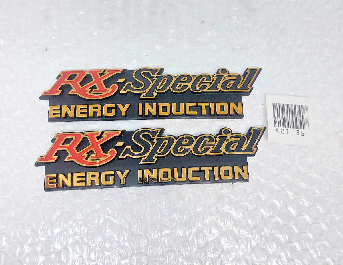 Genuine Yamaha RXS RX115 RX Special Side Cover Emblem Badge NOS Japan