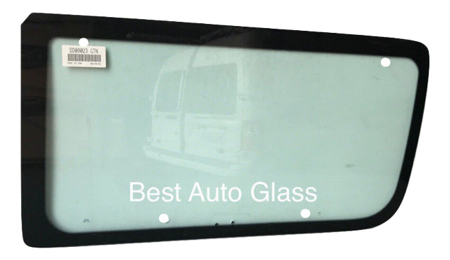 Fits: 1992-1998 Ford Econolin Driver Rear Left side Window Glass Movable 4 Holes