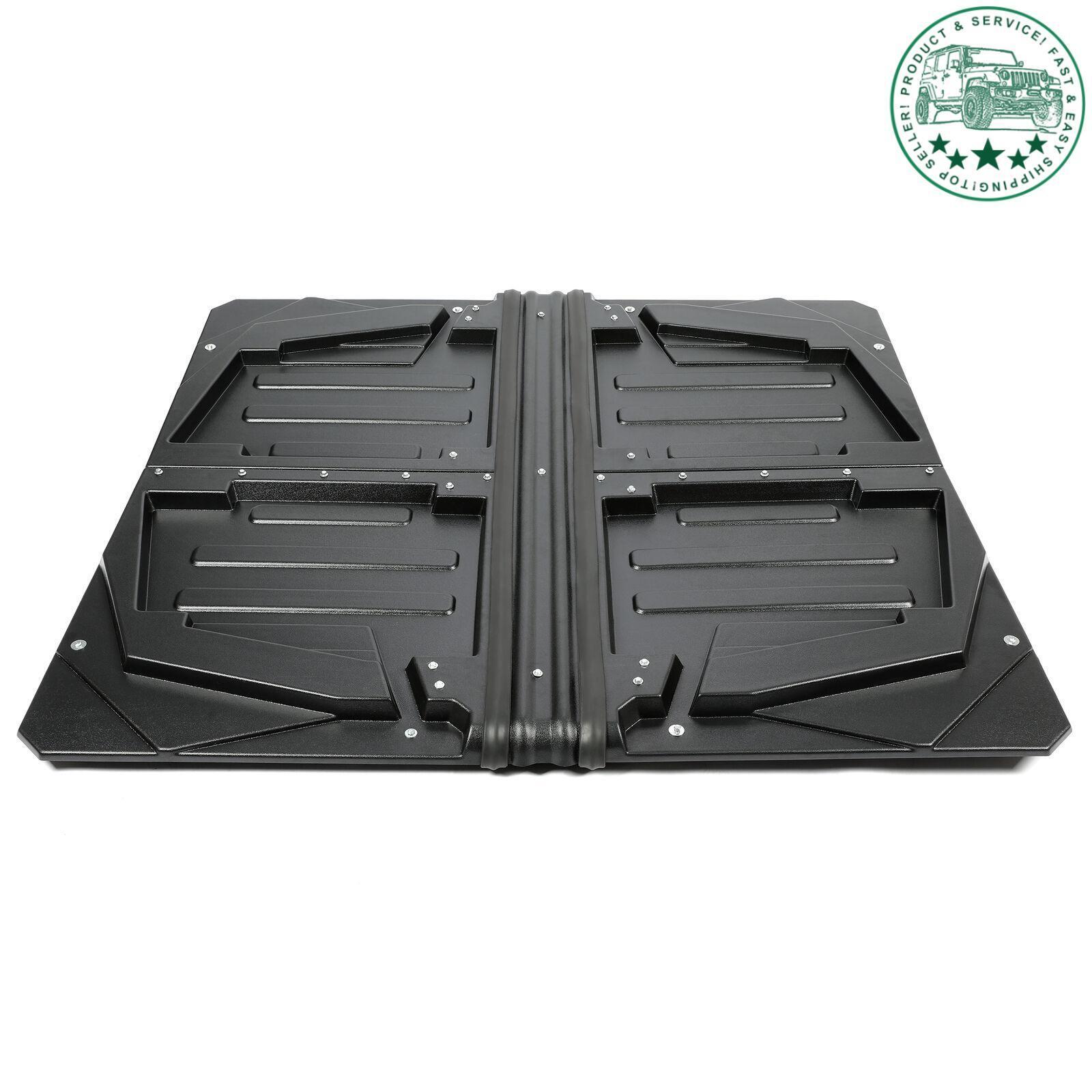 For Polaris Ranger Crew 800  Hard Top Black ABS 4 Pieces Roof  2010-2014