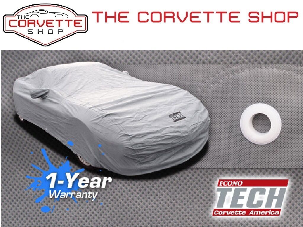 Corvette Econo Tech Car Cover C7 2014-2019 Popular Indoor Lightweight 1 Layer