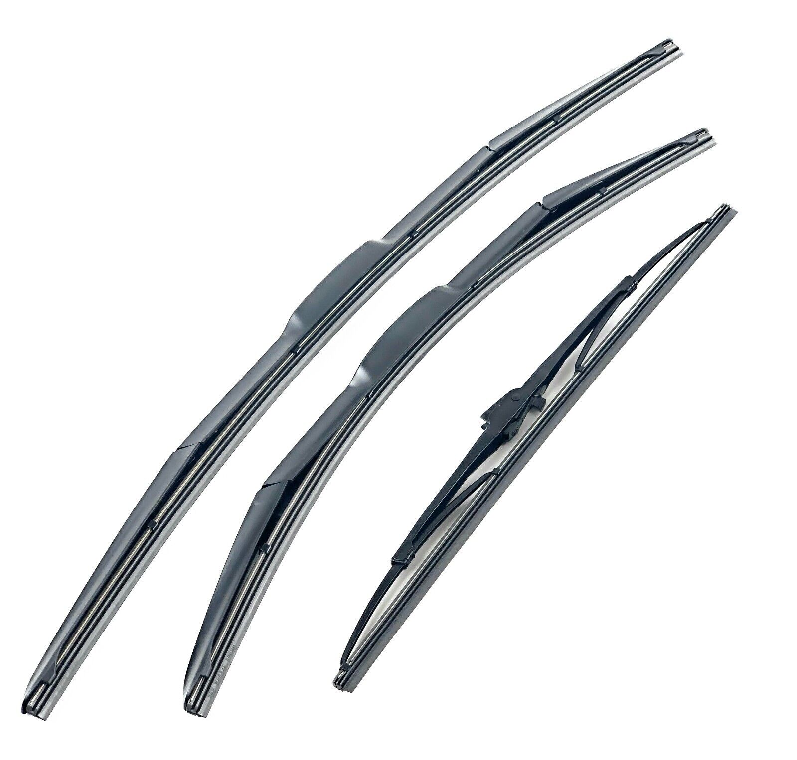 13-15 Range Rover LHD Front Wind Shield and Rear Glass Wiper Blade Set GENUINE