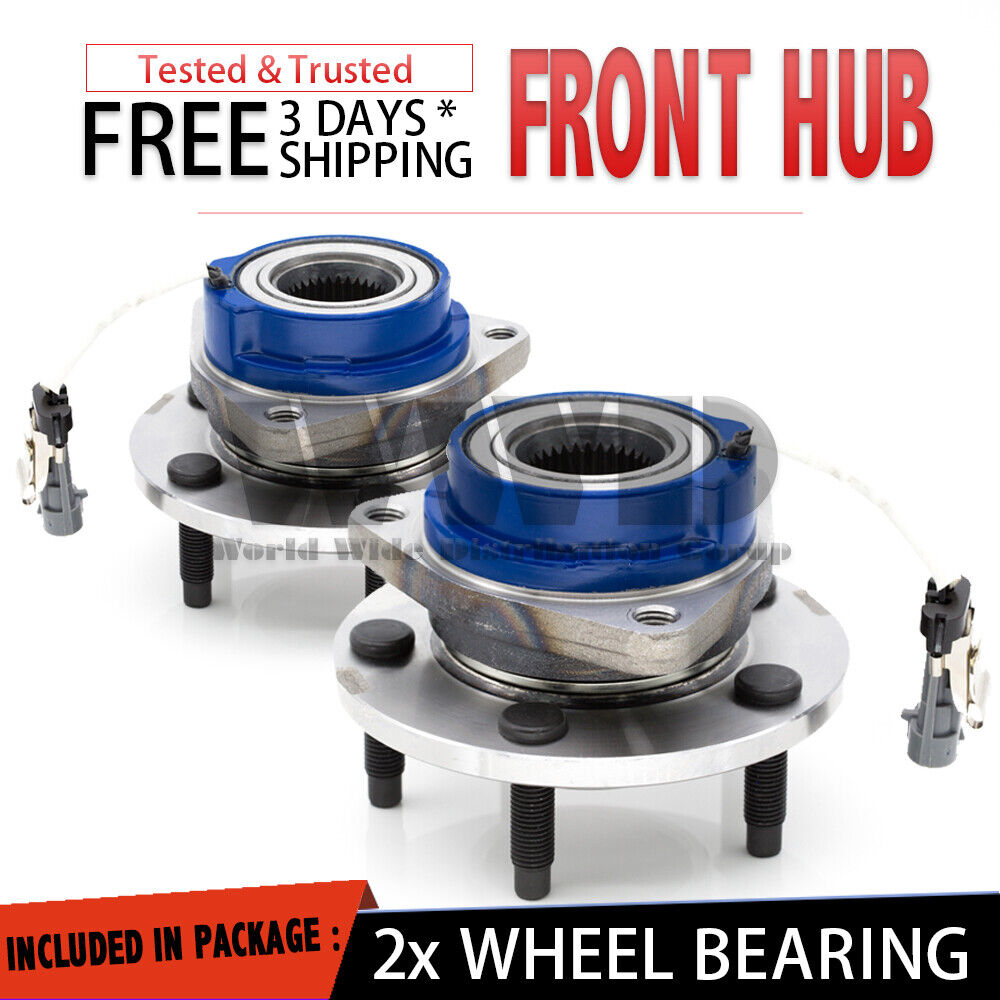 for 2005 Saturn Relay AWD Pair Front and Rear Wheel Bearing Hub Assembly w/ABS