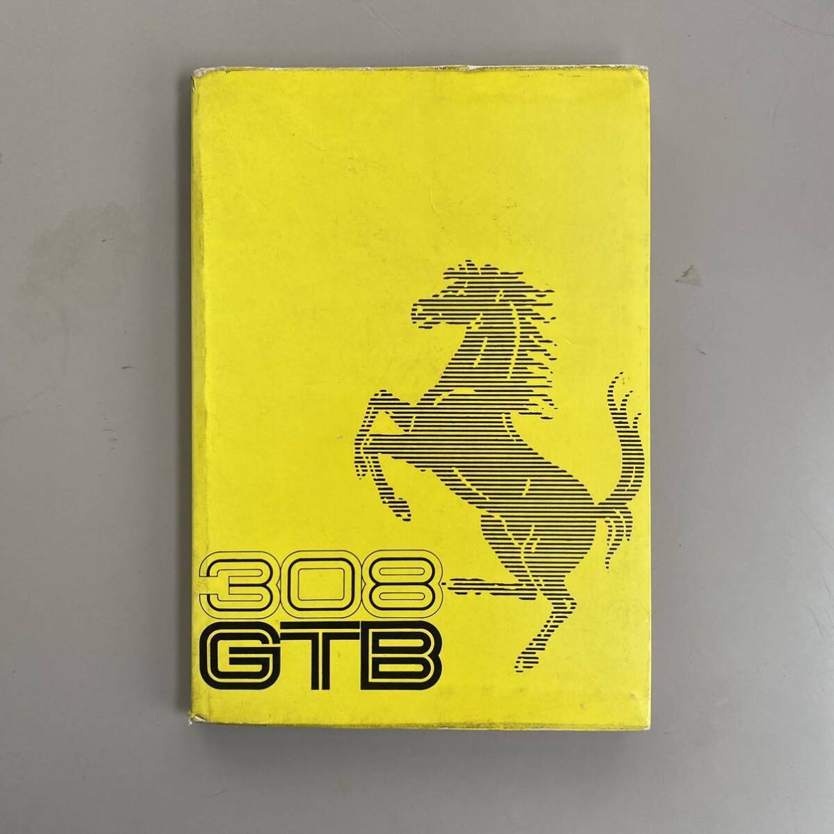 Ferrari 308 GTB Owner’s Manual Handbook Original Genuine Used