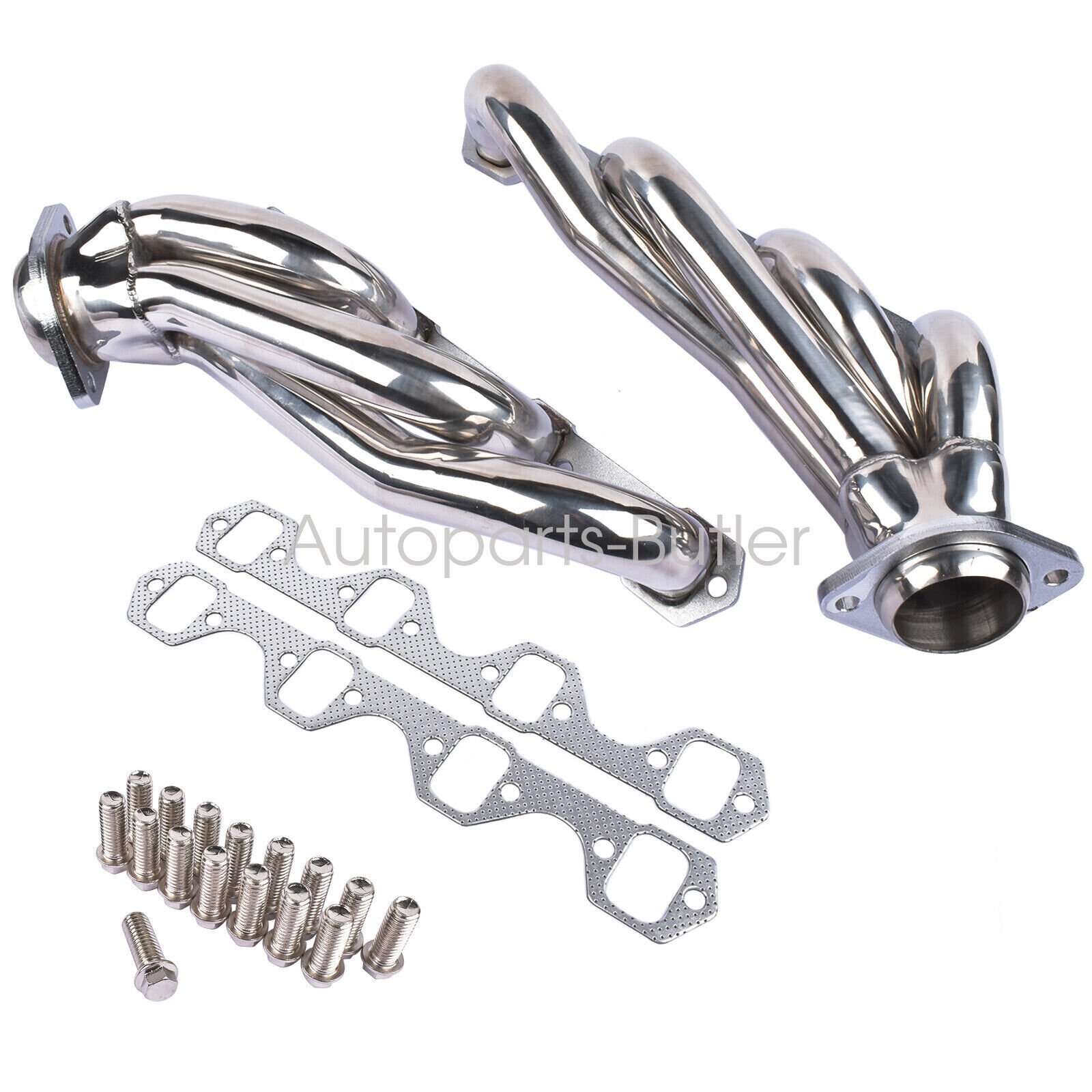 Exhaust Manifold Headers for 1979-1993 Mustang 5.0 V8 GT/LX/SVT Stainless Steel