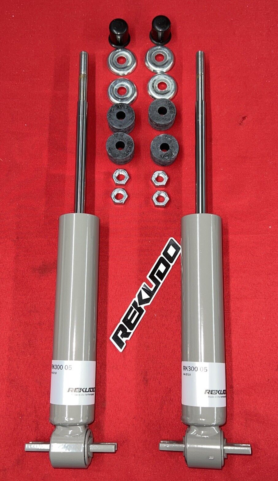 (pair) REKUDO RK300-05 Adjustable Front Shock 1968-1972 A-Body Chevelle GTO