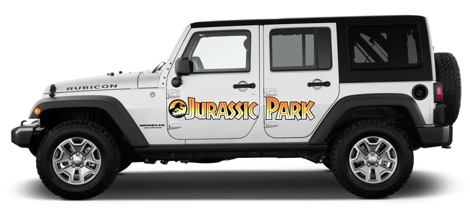 Jurassic Park Explorer Car truck Vinyl Decal Set Graphic High Quality 