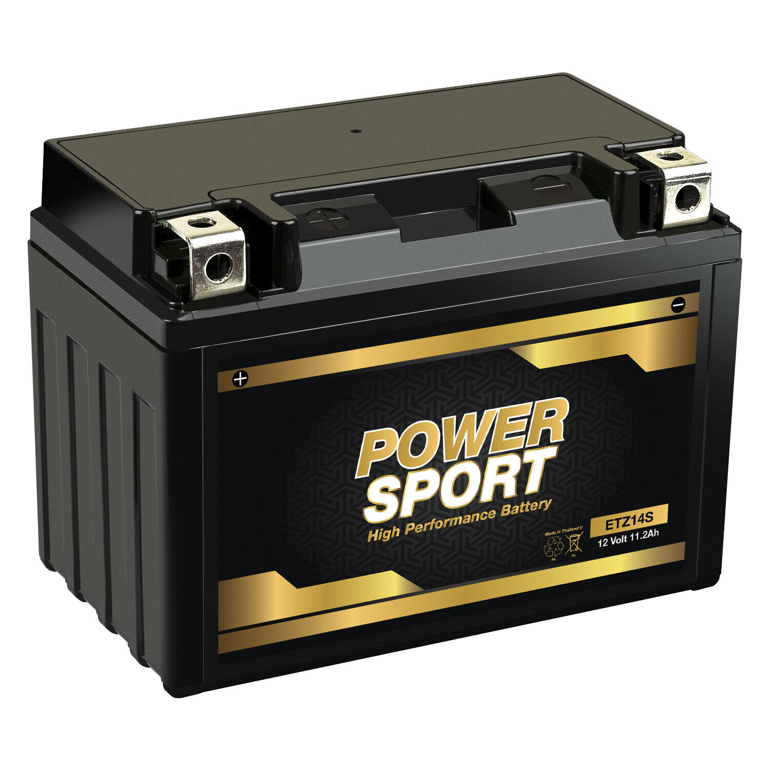 YTZ14S 12V 11.2Ah SLA AGM Power Sport Battery 