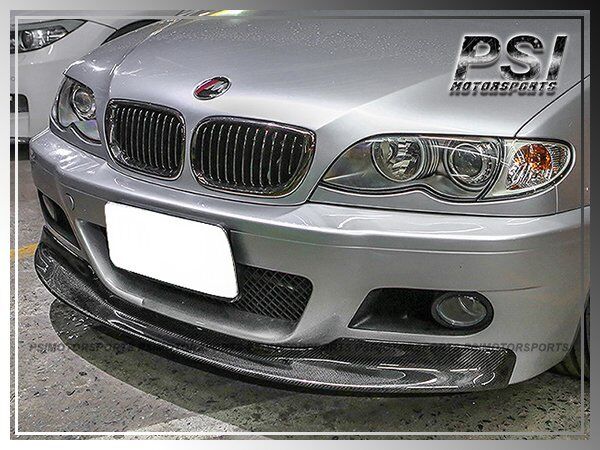 CSL Type Carbon Fiber Front Add-on Lip For BMW 01-06 E46 M3 Coupe/Convertible