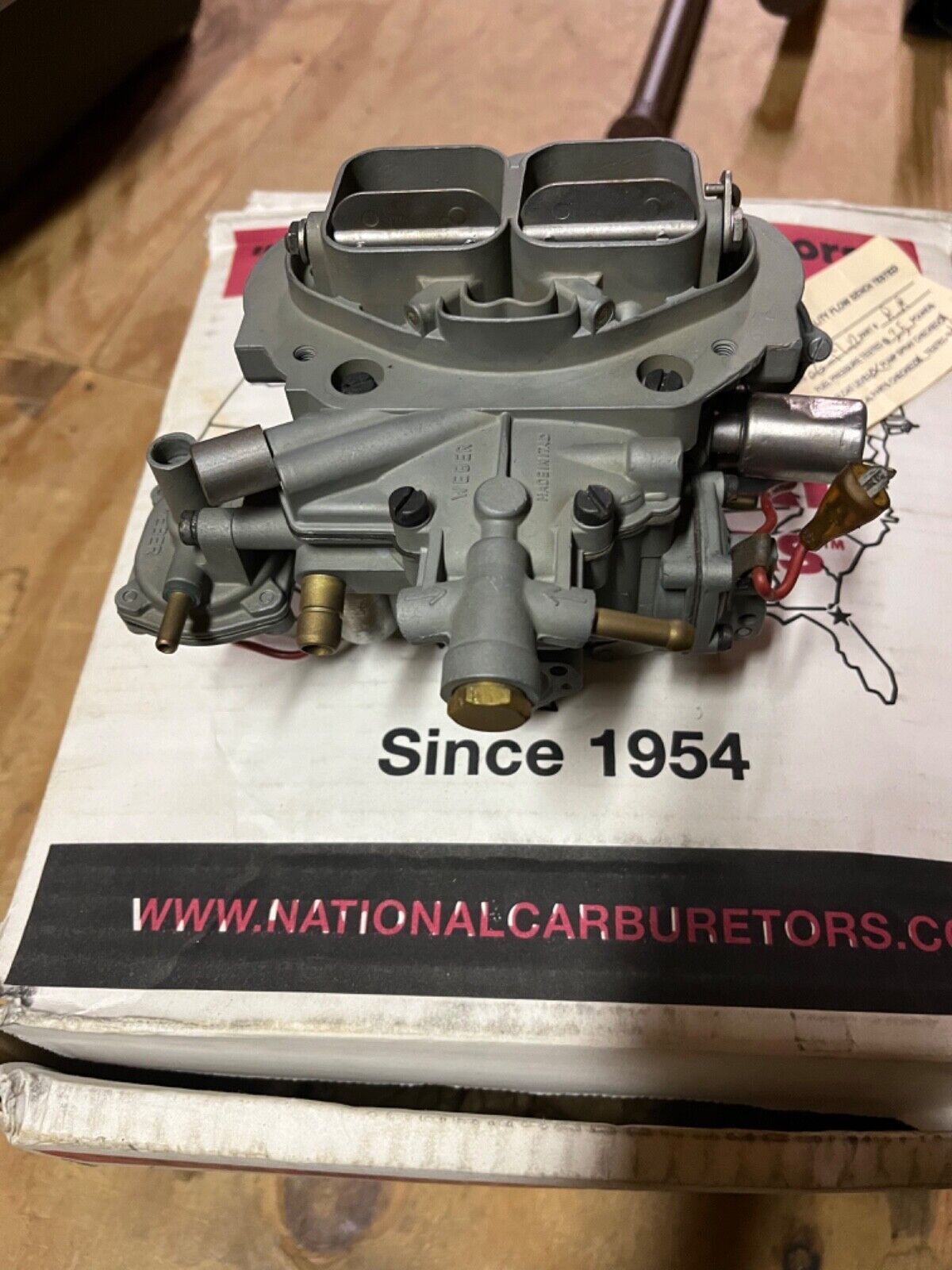 Weber carburetor 32DI  professionally remanufactured/rebuilt by National Carbs