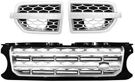 3Pcs Fits for Land Rover Discovery 4 LR4 2010-2014 Front Side Vent Grilles Mesh