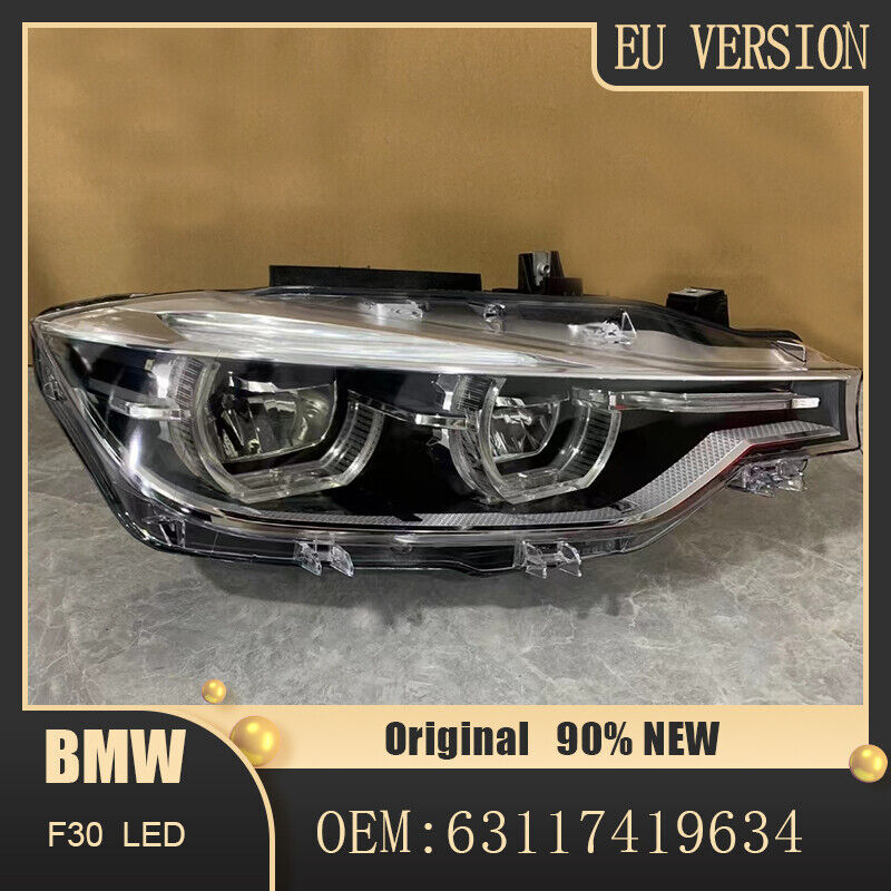 EU Right LED Headlight For 2013-2019 BMW 3 F30 OEM:63117419634 Original