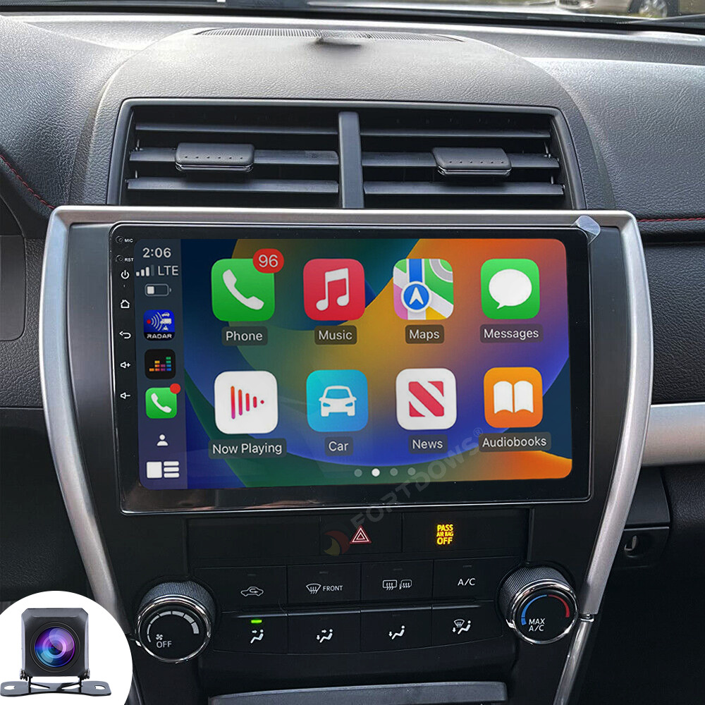 For 2015-2017 Toyota Camry Radio Car Carplay Android GPS Navigation 2+32GB
