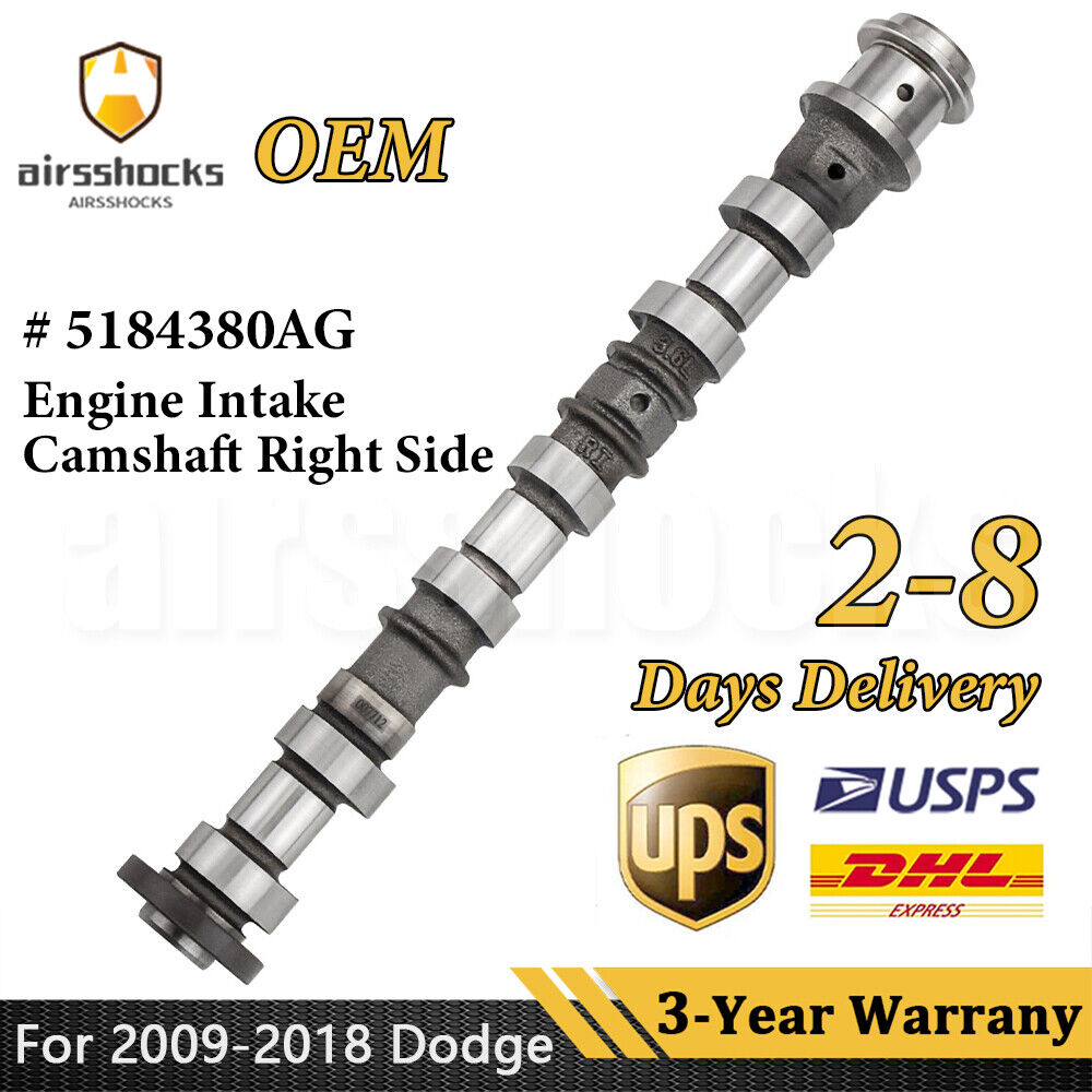 Engine Intake Camshaft Right Side OEM 5184380AG For 9-18 Dodge Chrysler Jeep 3.6