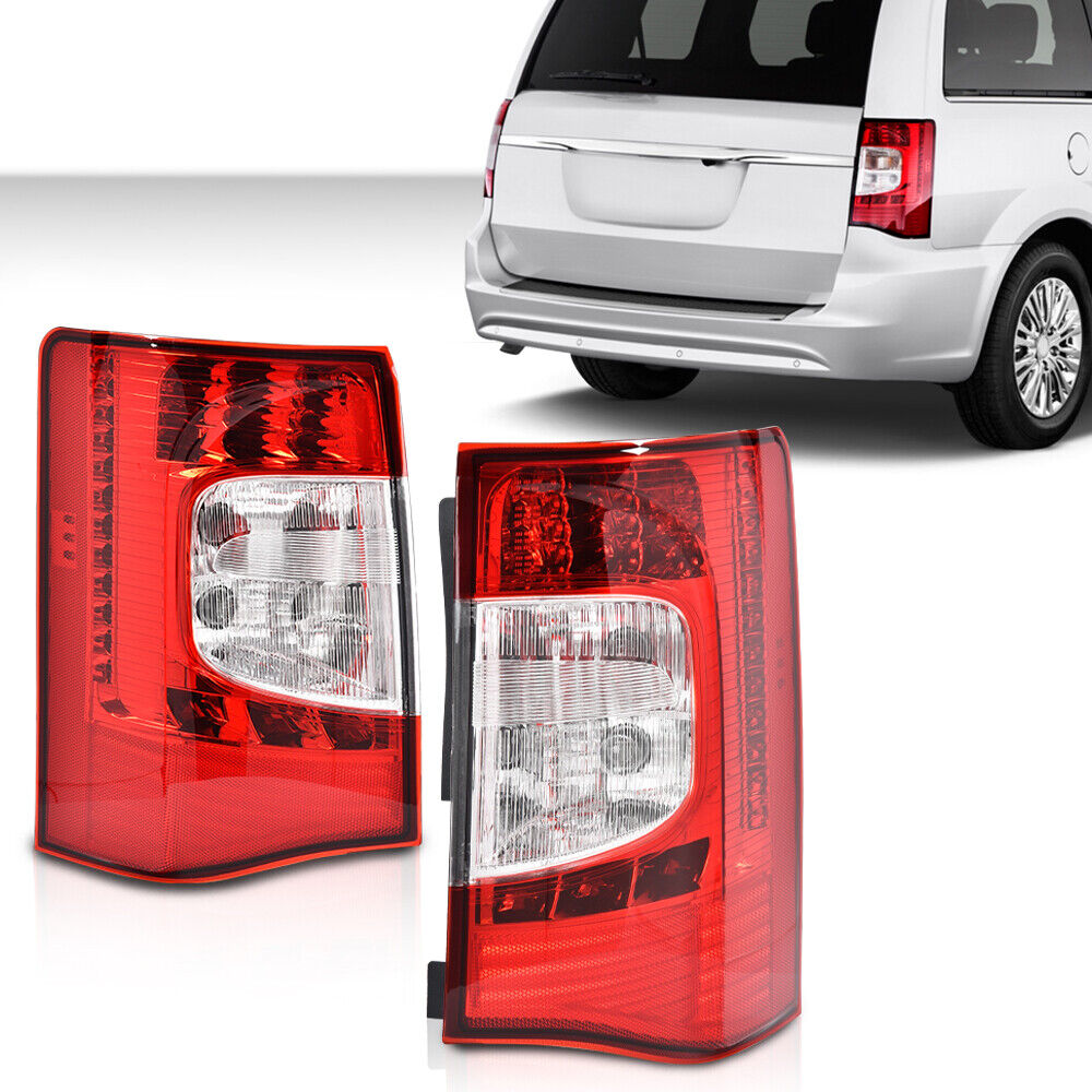 LED Tail Lights Brake Lamps Left+Right Fit For 2011-2016 Chrysler Town & Country
