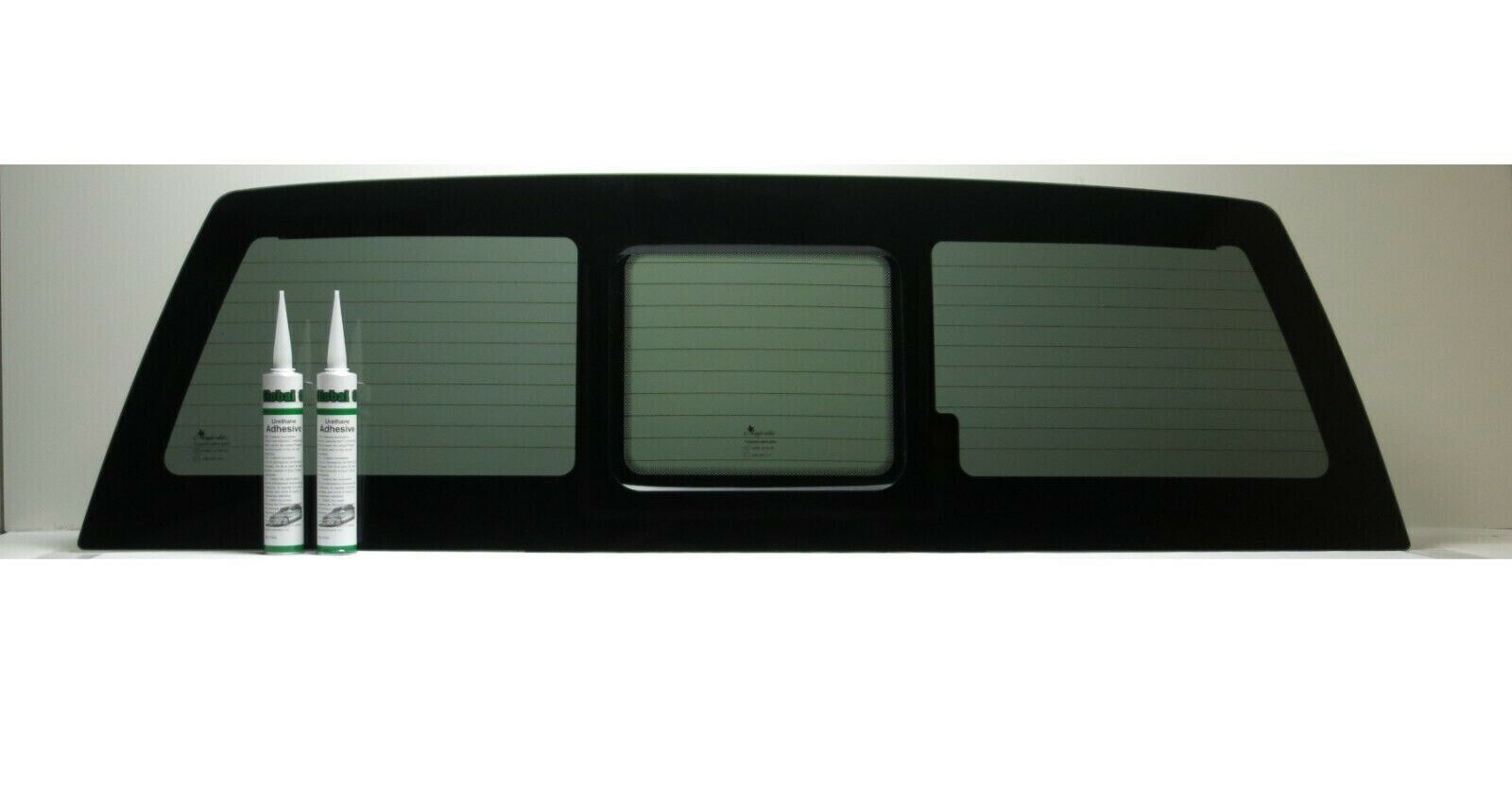 Fits 2015-2024 Ford F150 Power Ready Sliding Window (Flush Fit) Heated
