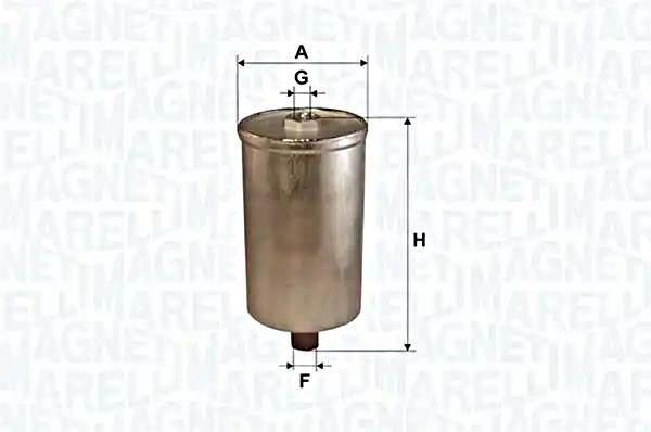 MAGNETI MARELLI Fuel Filter For FIAT LANCIA SAAB PEUGEOT PORSCHE FORD Sw 156775