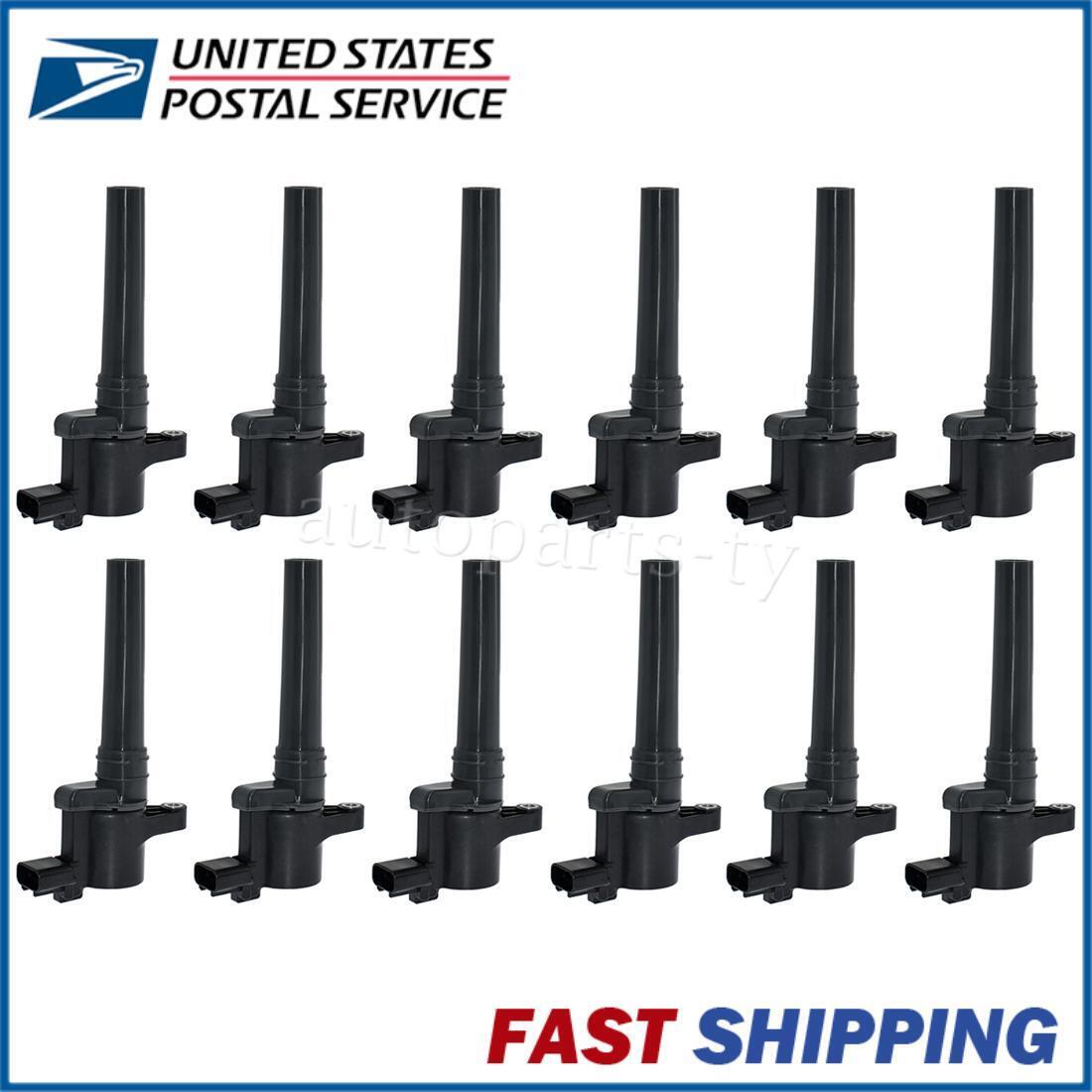 12PCS 4G43-12A366-AA ENGINE AUTO IGNITION COIL FOR ASTON MARTIN Series