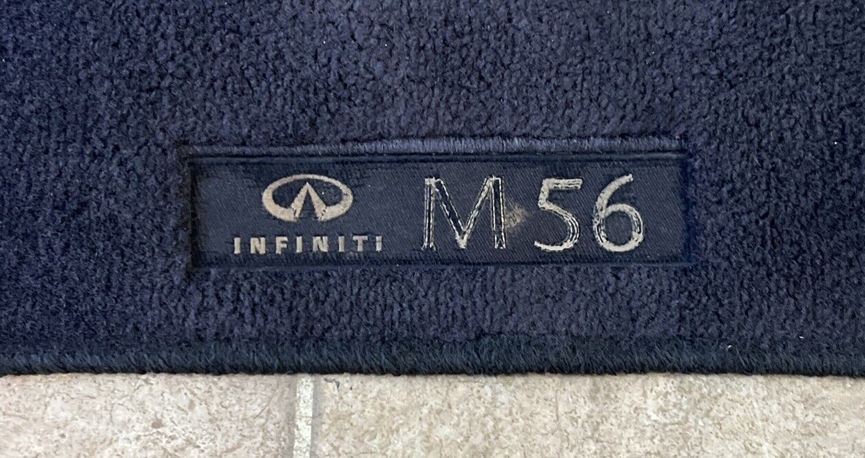 2011 Infiniti M56 Front Passenger Black Floor Mat OEM