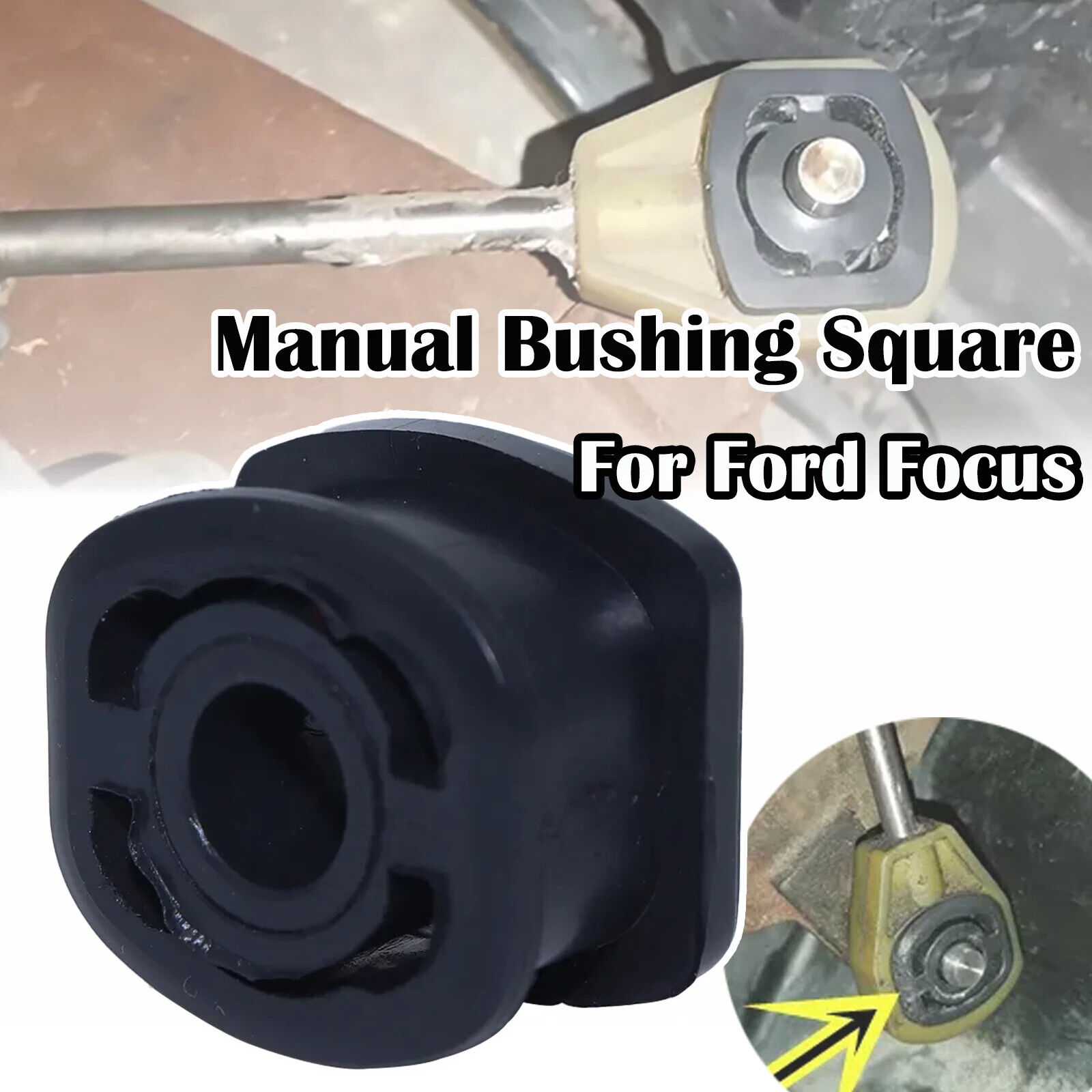 2Pc Shift Cable Bushing Repair Replacement Kit Manual Transmision For Ford Focus