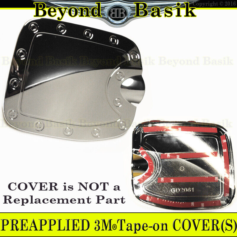 For 2016-20 2021 2022 2023 Toyota Tacoma (SHORT Bed ONLY) CHROME Gas Door COVER