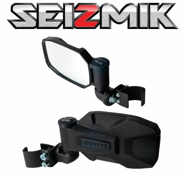 Seizmik Strike Side View Mirrors for 2013-2019 Polaris Ranger 900 XP / 900 Crew