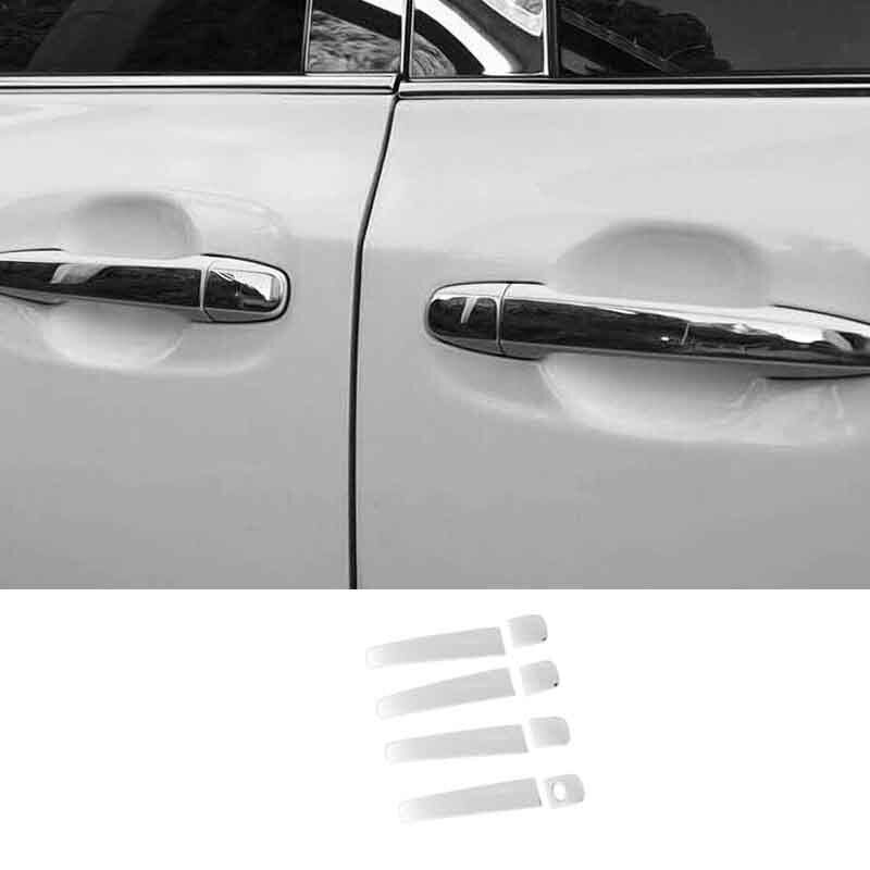 Exterior Side Door Handle Silver Titanium Cover Trim 11-20 For Toyota Sienna