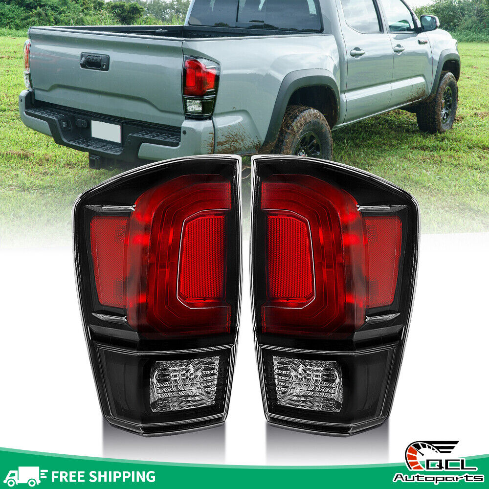 Pair Tail Lights For 2016-2021 2022 2023 Toyota Tacoma Driver & Passenger Side