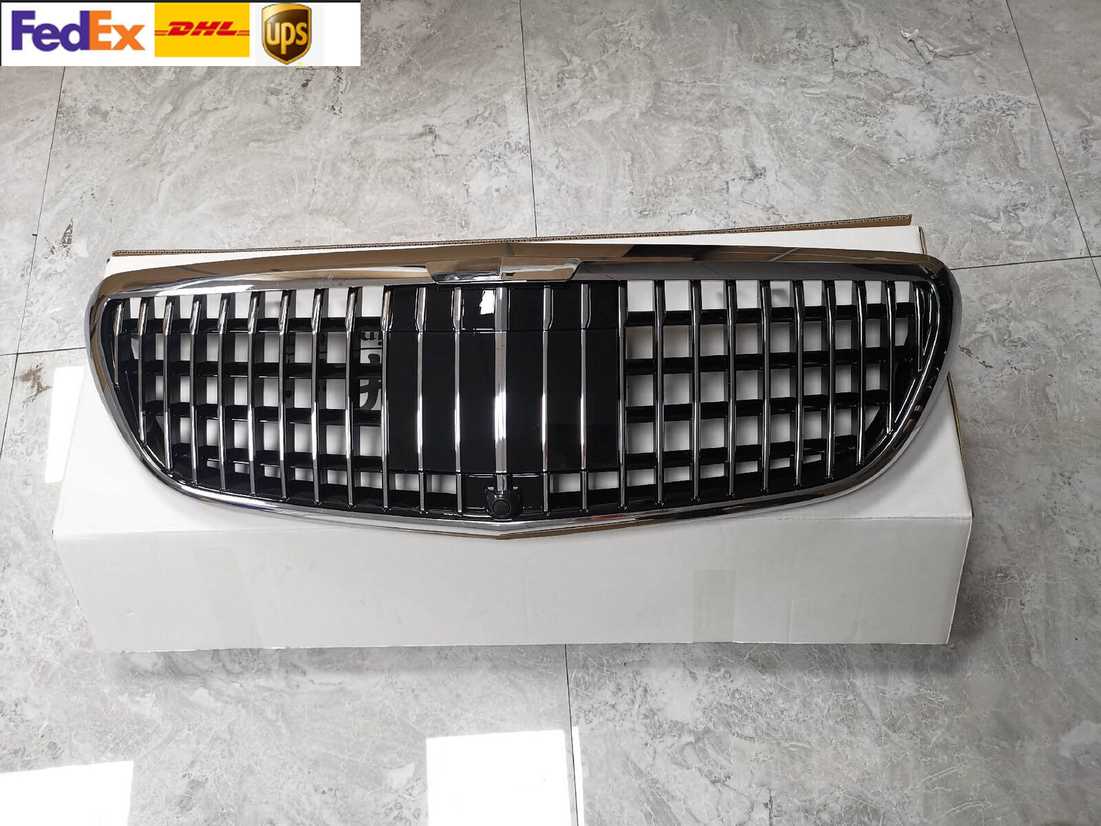 New Chrome S680 Maybach Grille with ACC for Mercedes Benz W222 S class 2014-2019