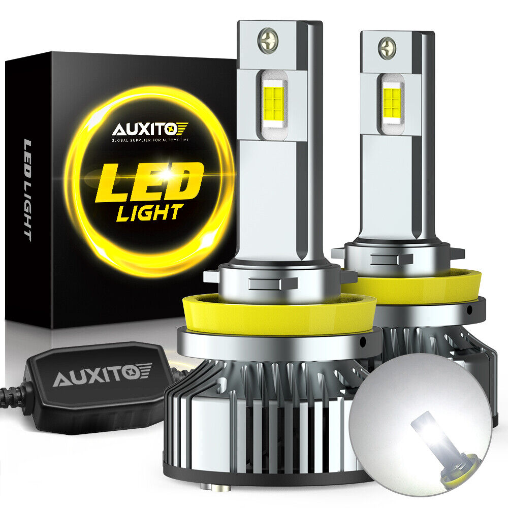 AUXITO LED Headlight H11 H13 9005 9012 D1S D3S Bulb 200W 40000LM White Bright