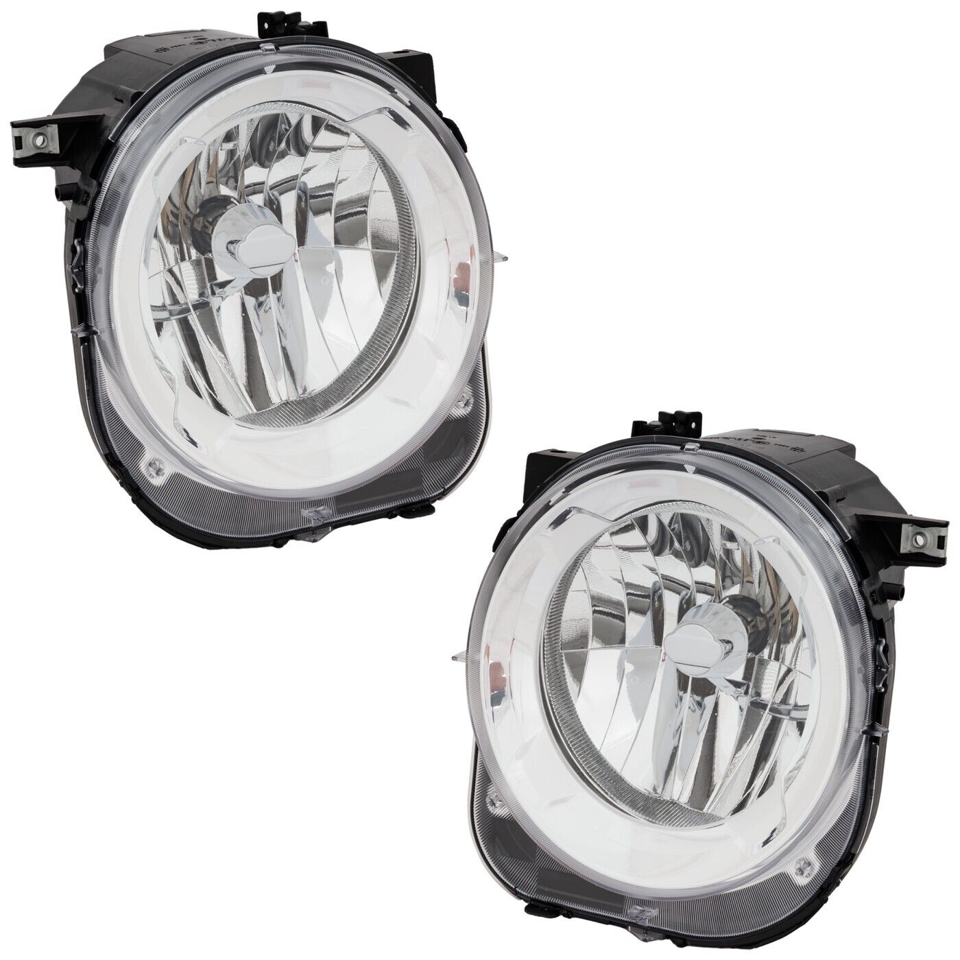 Headlight Set For 2019-2023 Jeep Renegade Left Right LH RH Halogen Assembly CAPA