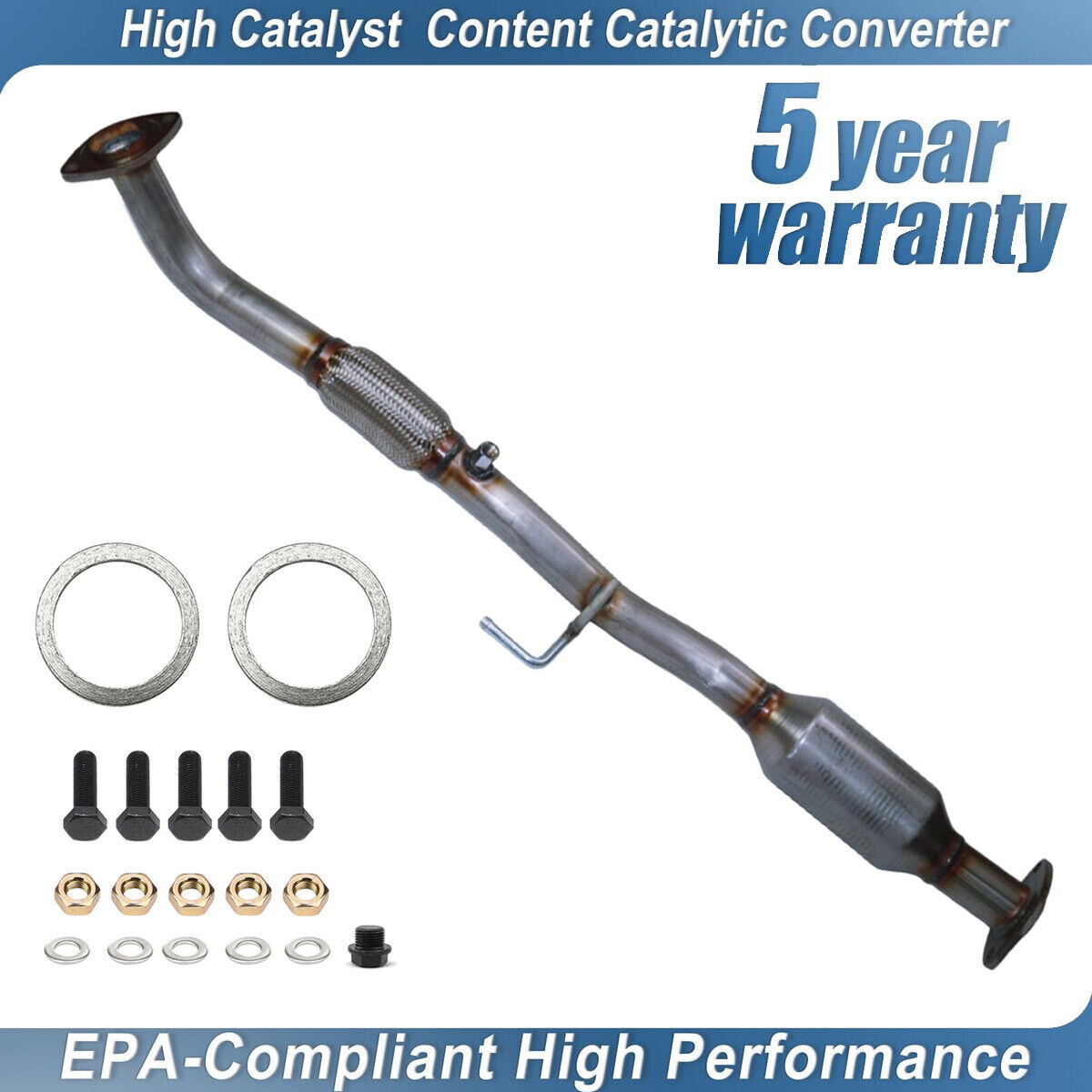 Exhaust Catalytic Converter For 2007-2011 Toyota Camry 2006-2008 Solara 2.4L EPA