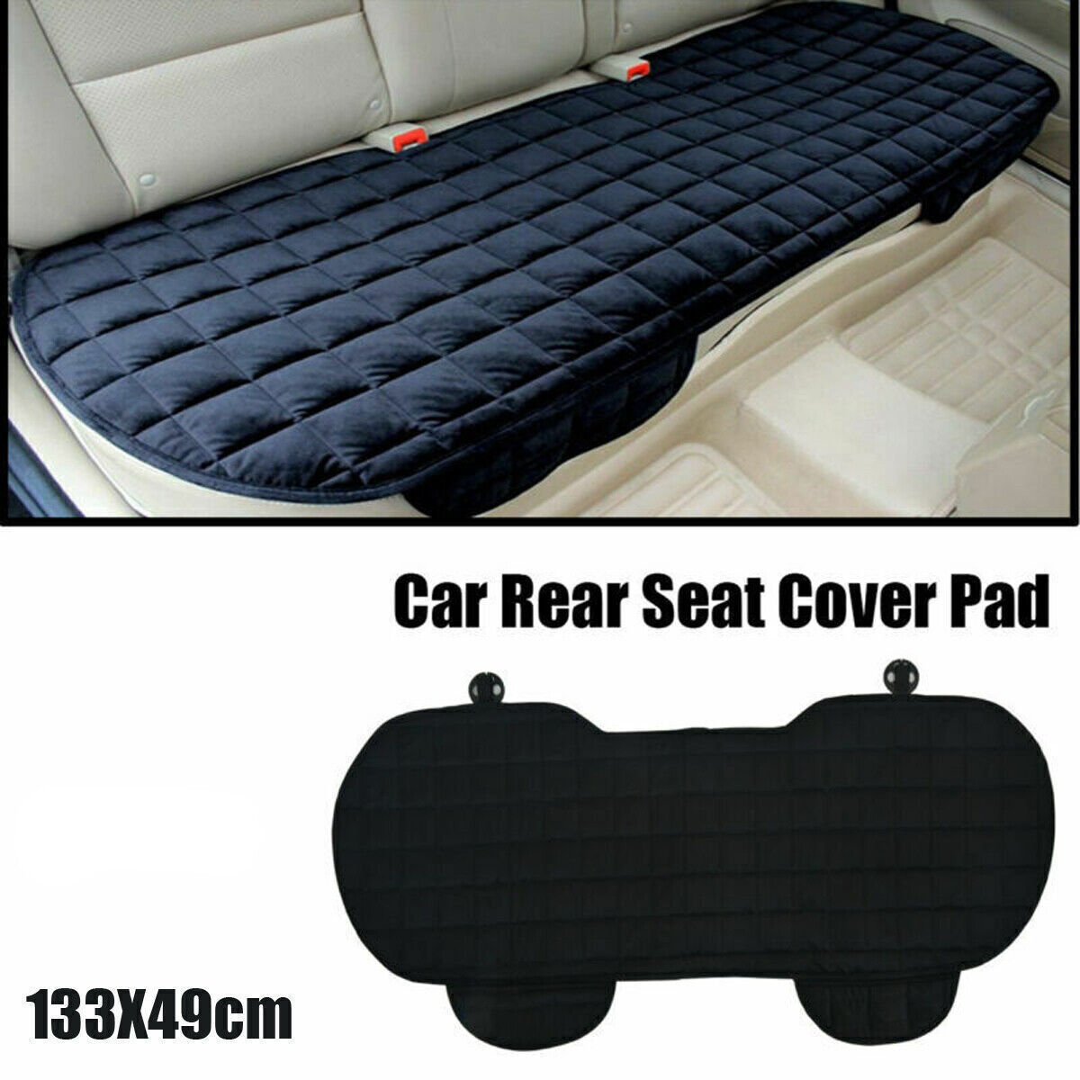 Car Rear Back Row Car Seat Cover Protector Mat Auto Chair Cushion Accessorie ◮