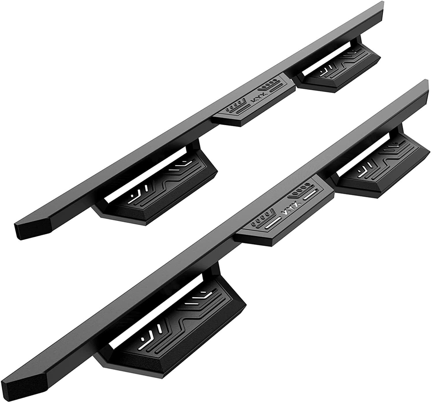 Running Boards For Ford F-150 Super Crew Cab 2015-2024 Side Step Bar BLK US