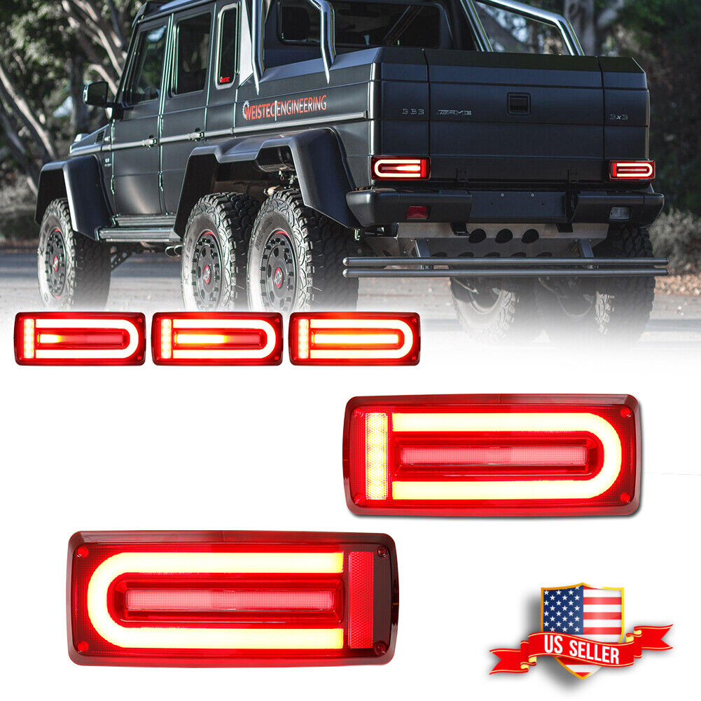 For 99-18 Mercedes Benz W463/ W464 Style LED Tail Light Signal G-Wagon G63 G550