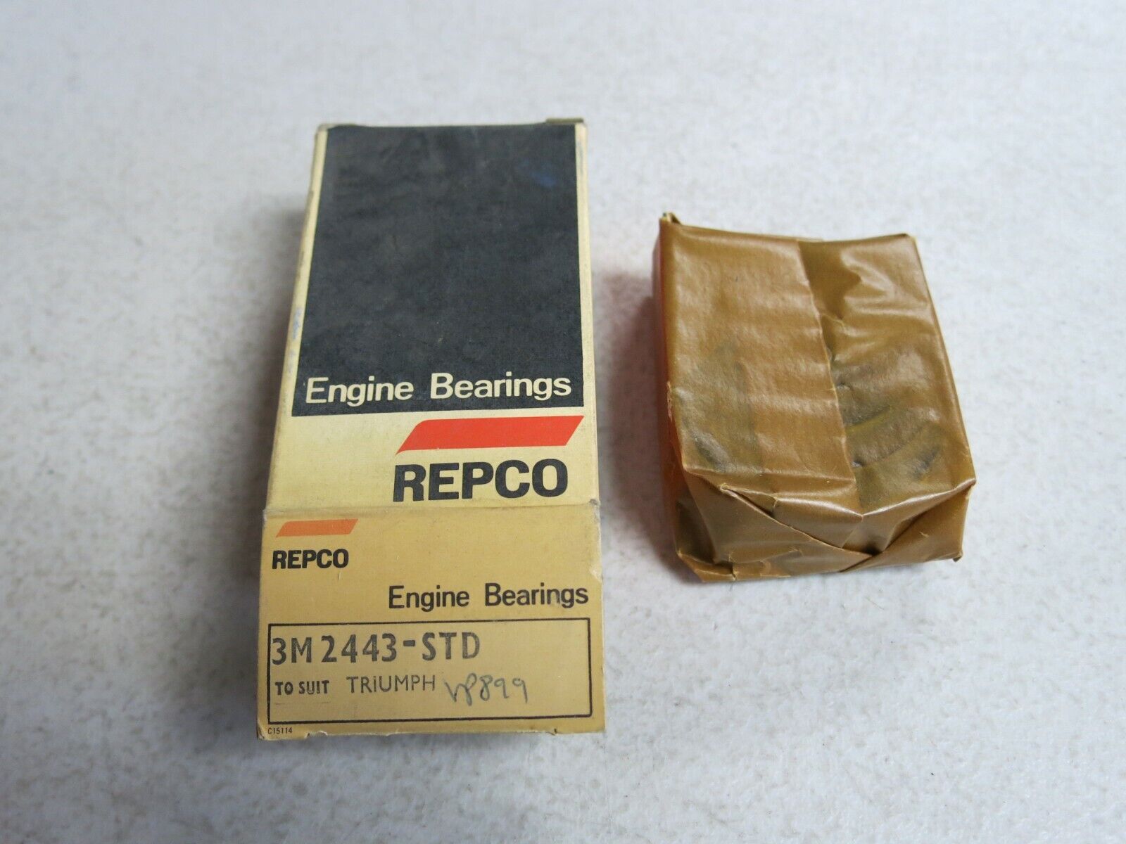 NOS REPCO Engine Bearings 3M2443-STD VP899 for TRIUMPH