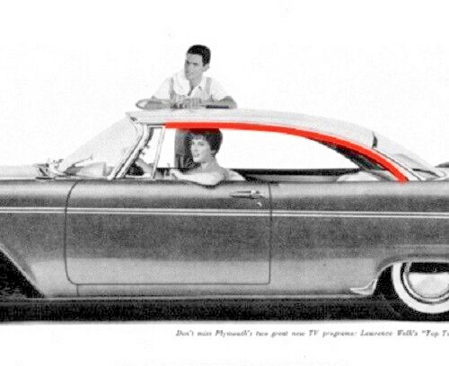 For 1960, 1961, 1962 Dodge, Plymouth Roofrail Weatherstrip; 2-Door Hardtop