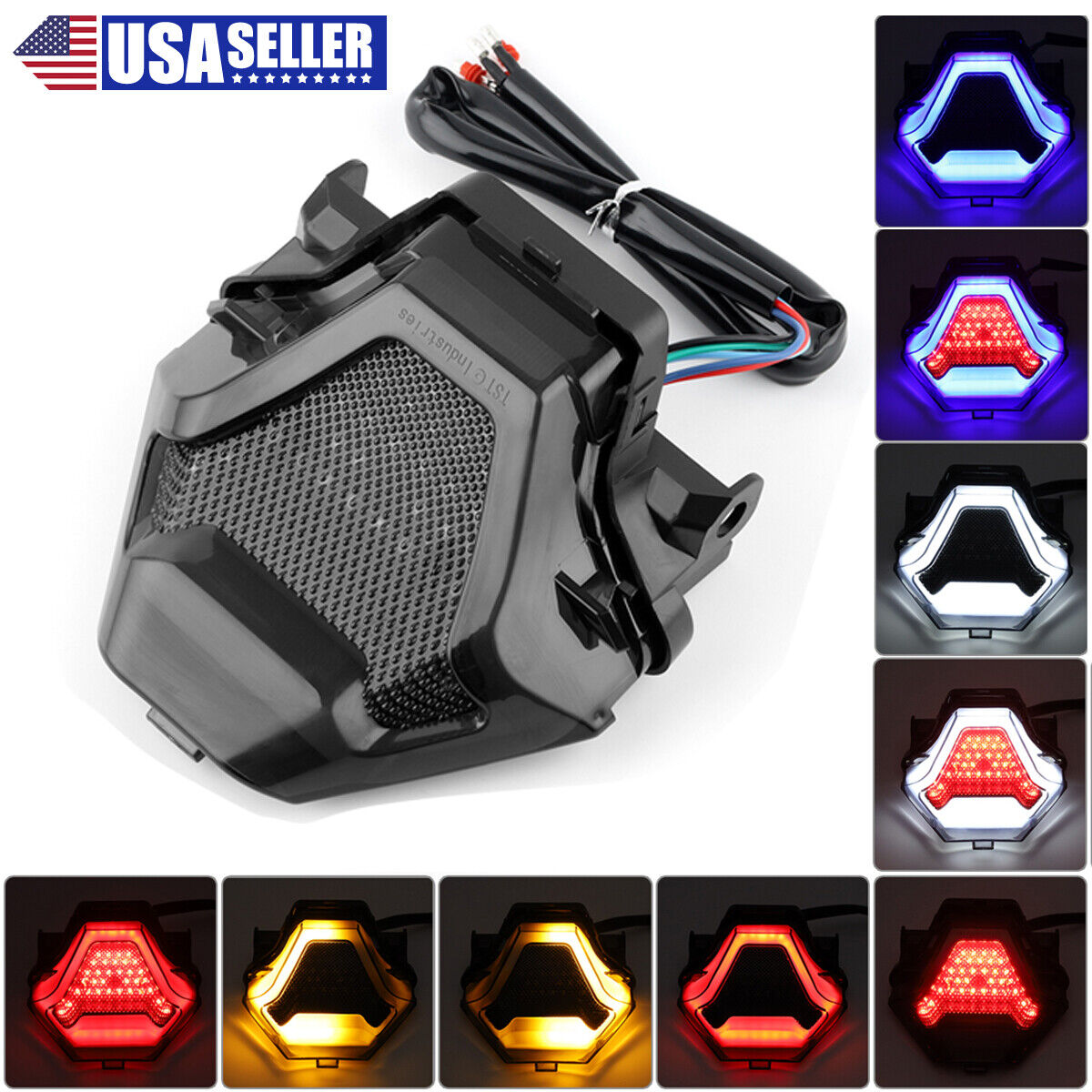Integrated LED Tail Light Turn Signals Brake Lamp For YAMAHA YZF R3 R3 R25 Y15ZR