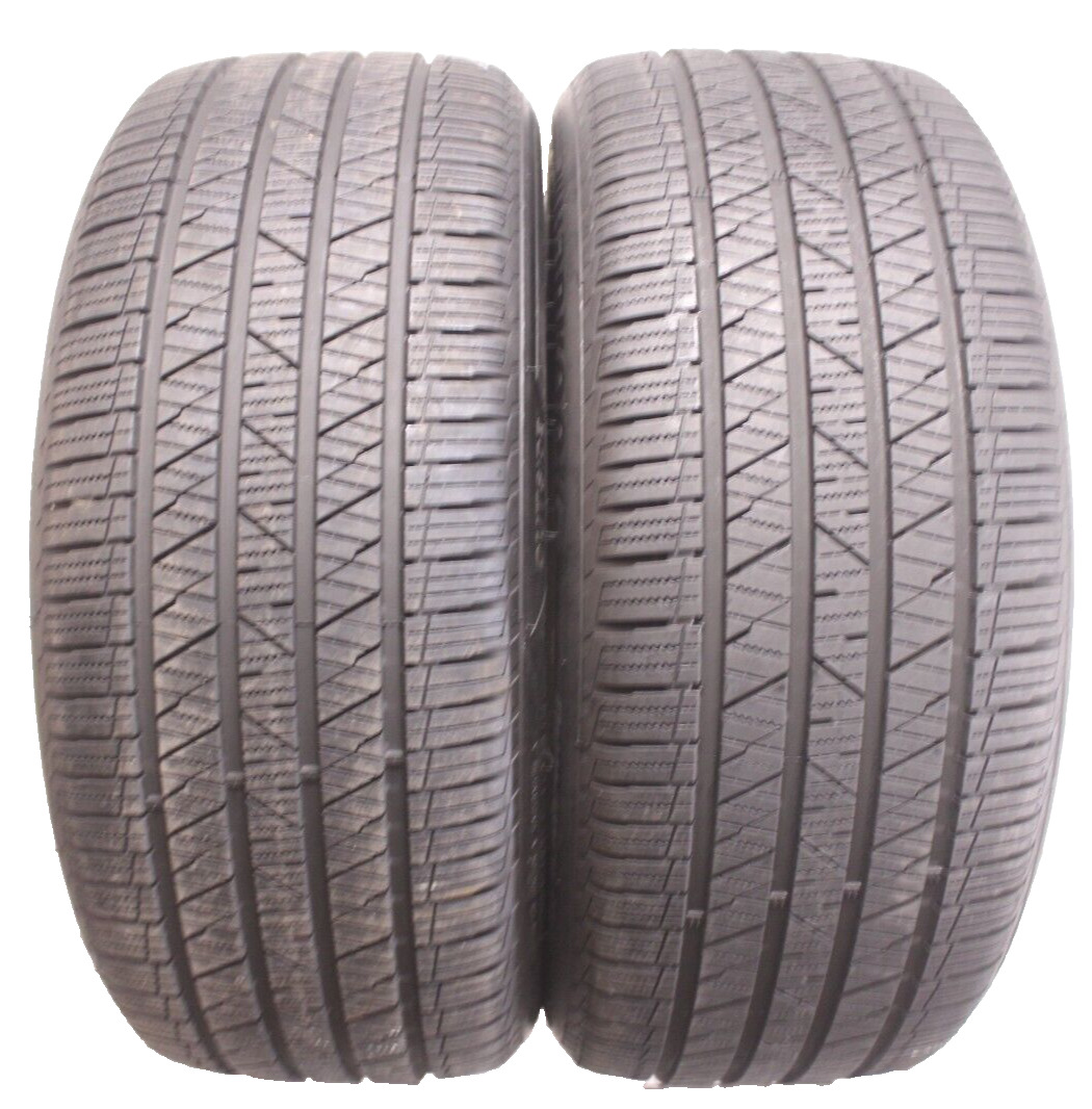 Two Used 265/45R21 2654521 Hankook Dynapro HP2 Plus AO 108H 9/32 1M192